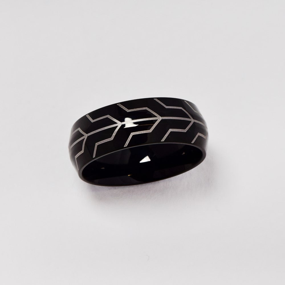Stainless steel circuit pattern ring - AB11837I