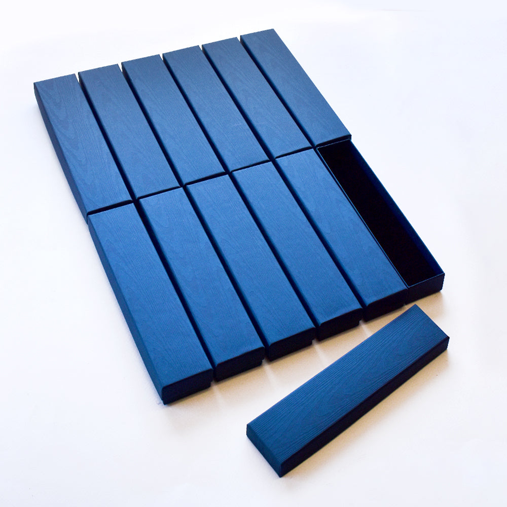 12 Pack 5cm x 25cm gift box for bracelet or necklace - BOX17