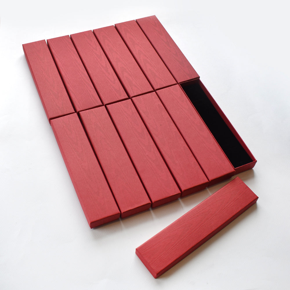 12 Pack 5cm x 25cm gift box for bracelet or necklace - BOX17