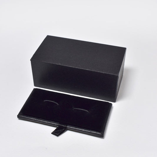 Black cufflink box