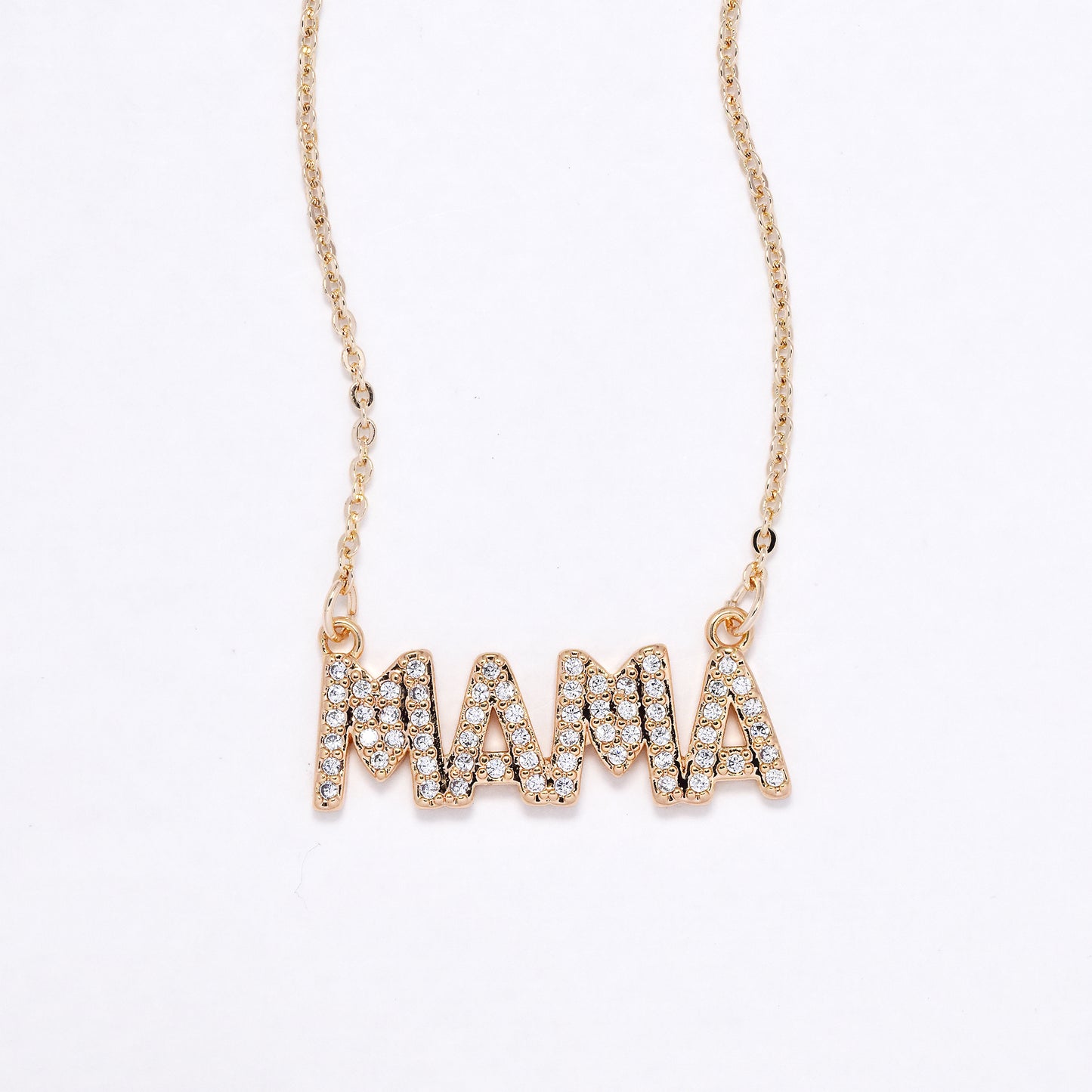 CZYN6173 - CZ Mama necklace