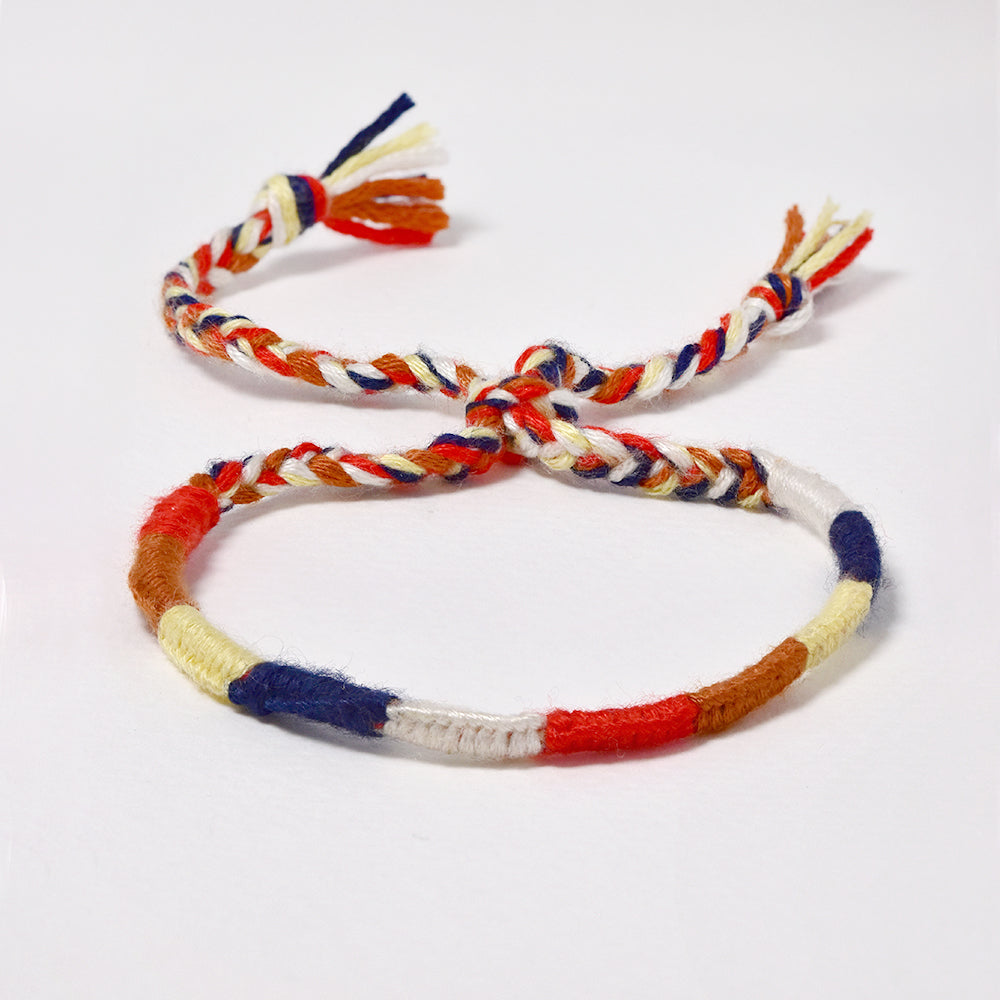 Fashion woven multi colour bracelet - MFB2980