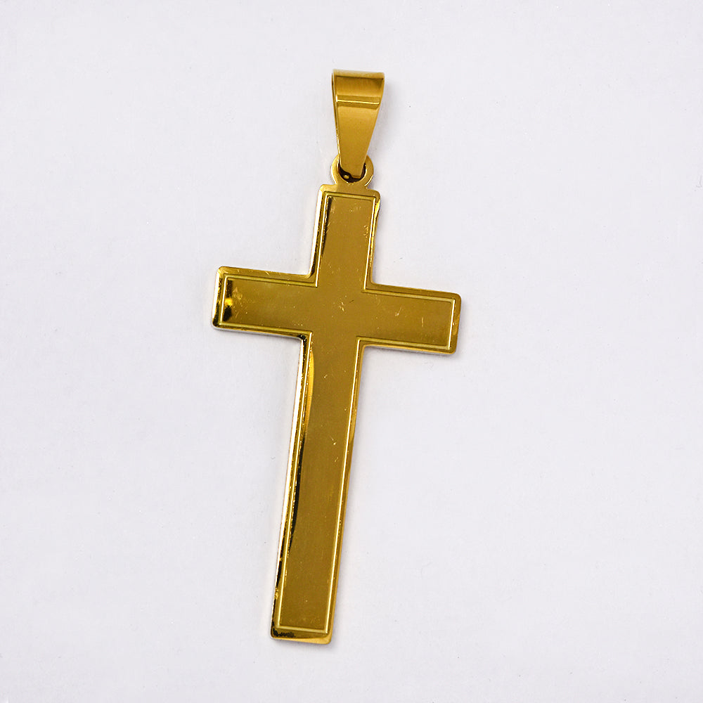 Buy 1 get 1 FREE - Stainless steel cross pendant - NCSSP029i