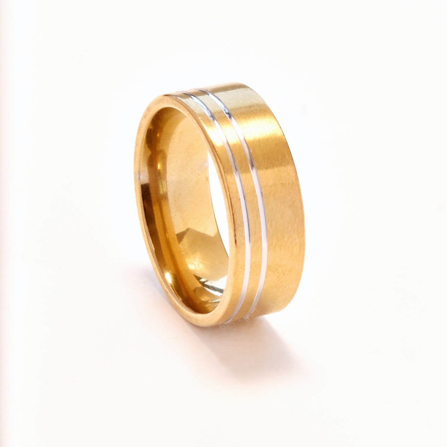 Buy 1 get 1 FREE - NCSSR021 - Steel double flat line band