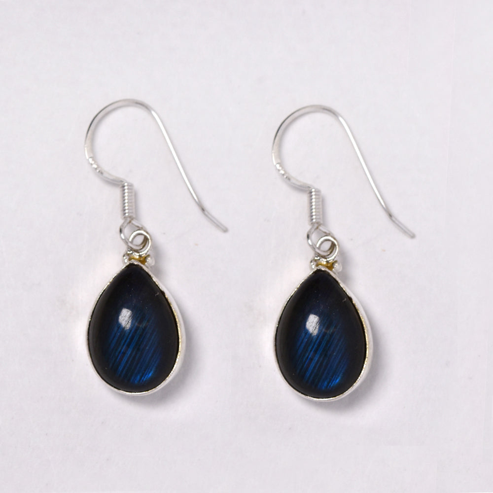 925 Silver gemstone 5g drops earring - S925GEM-5-E