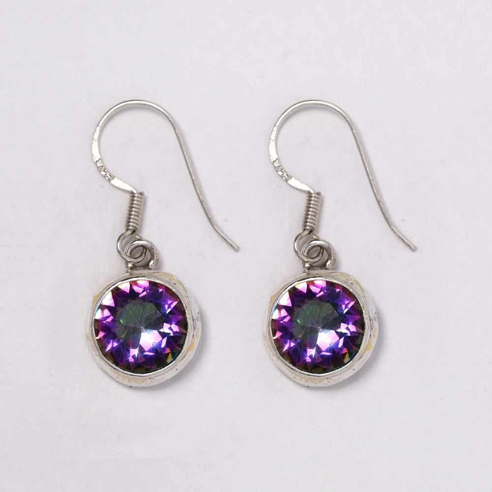 925 Silver gemstone 5g drops earring - S925GEM-5-H