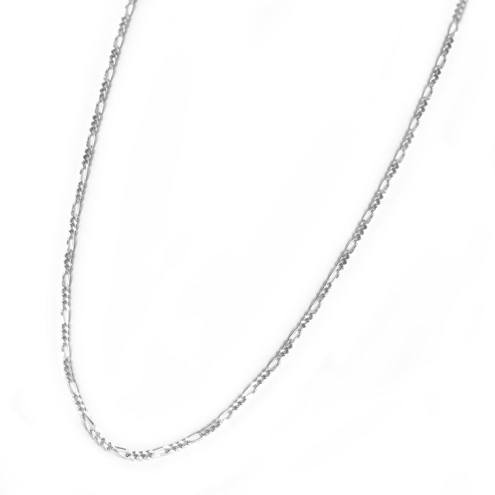 925 Silver 55cm X 2mm figaro chain - SN1005