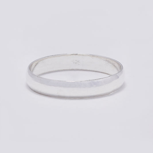 925 Silver 3mm wide band ring