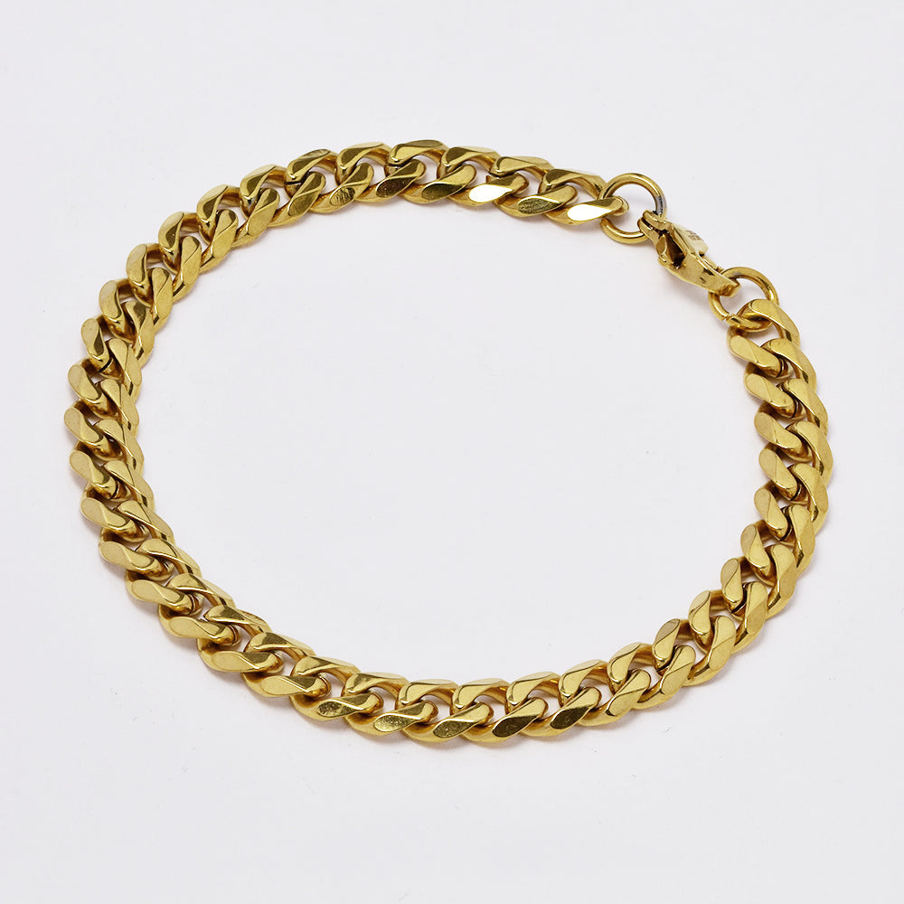 Stainless steel curb bracelet - 9mm x 20cm - SSGB6317