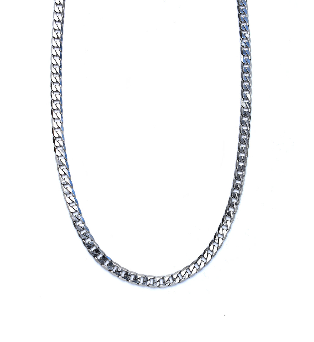 Stainless steel 6mm x 60cm curb chain - SSGN1335