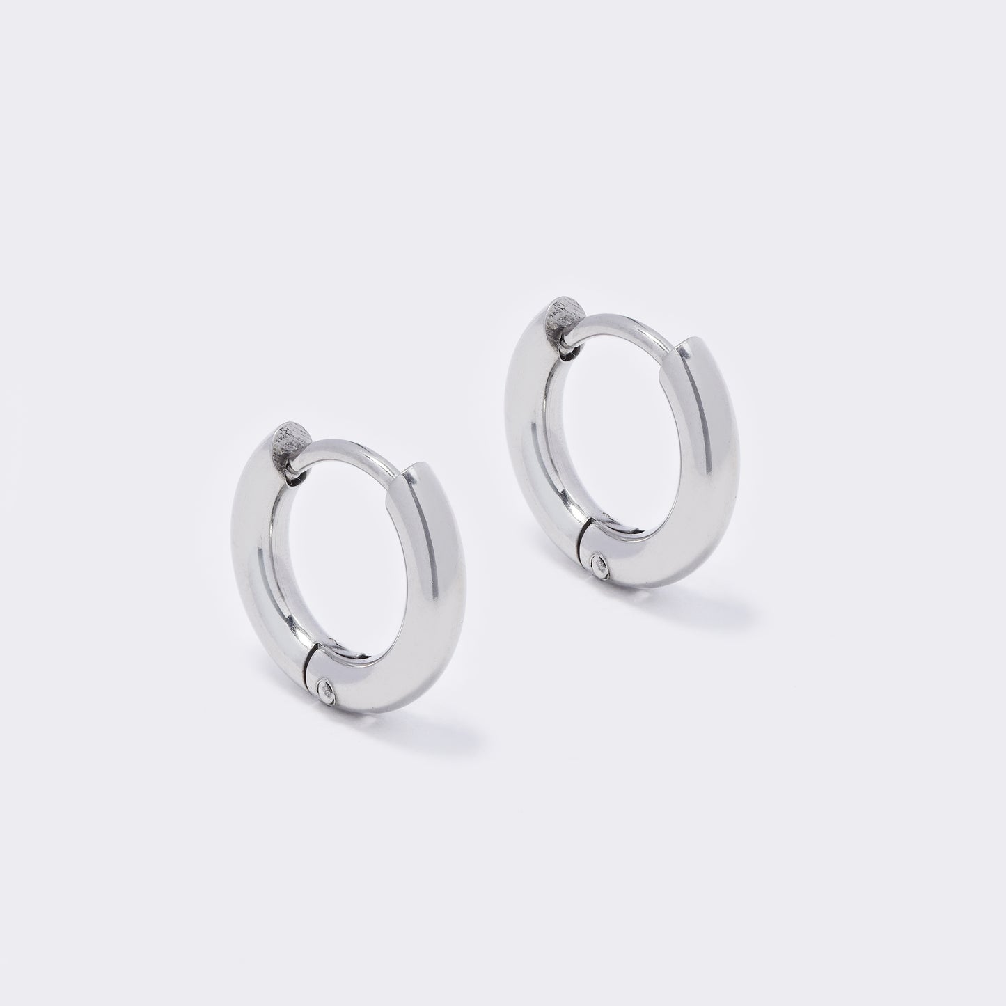 Stainless steel 2.5mm hoop earring - SSHOOP-S-2.5MM
