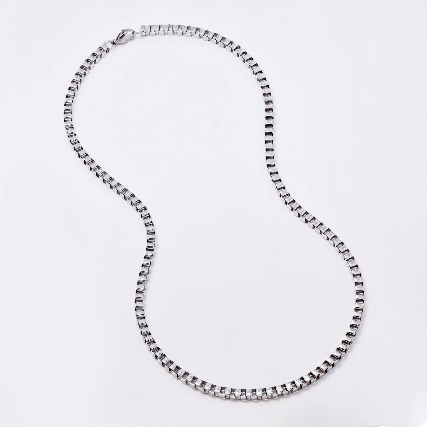SSMC3290 - Steel 50cm x 4mm box chain