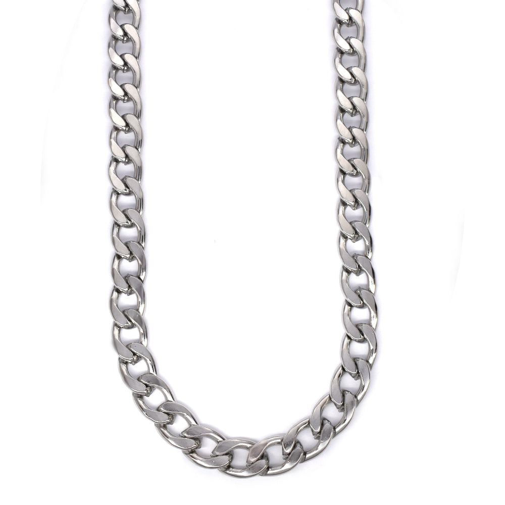 Buy 1 get 1 FREE - Stainless steel curb 9mm x 60cm chain - SSMN2948