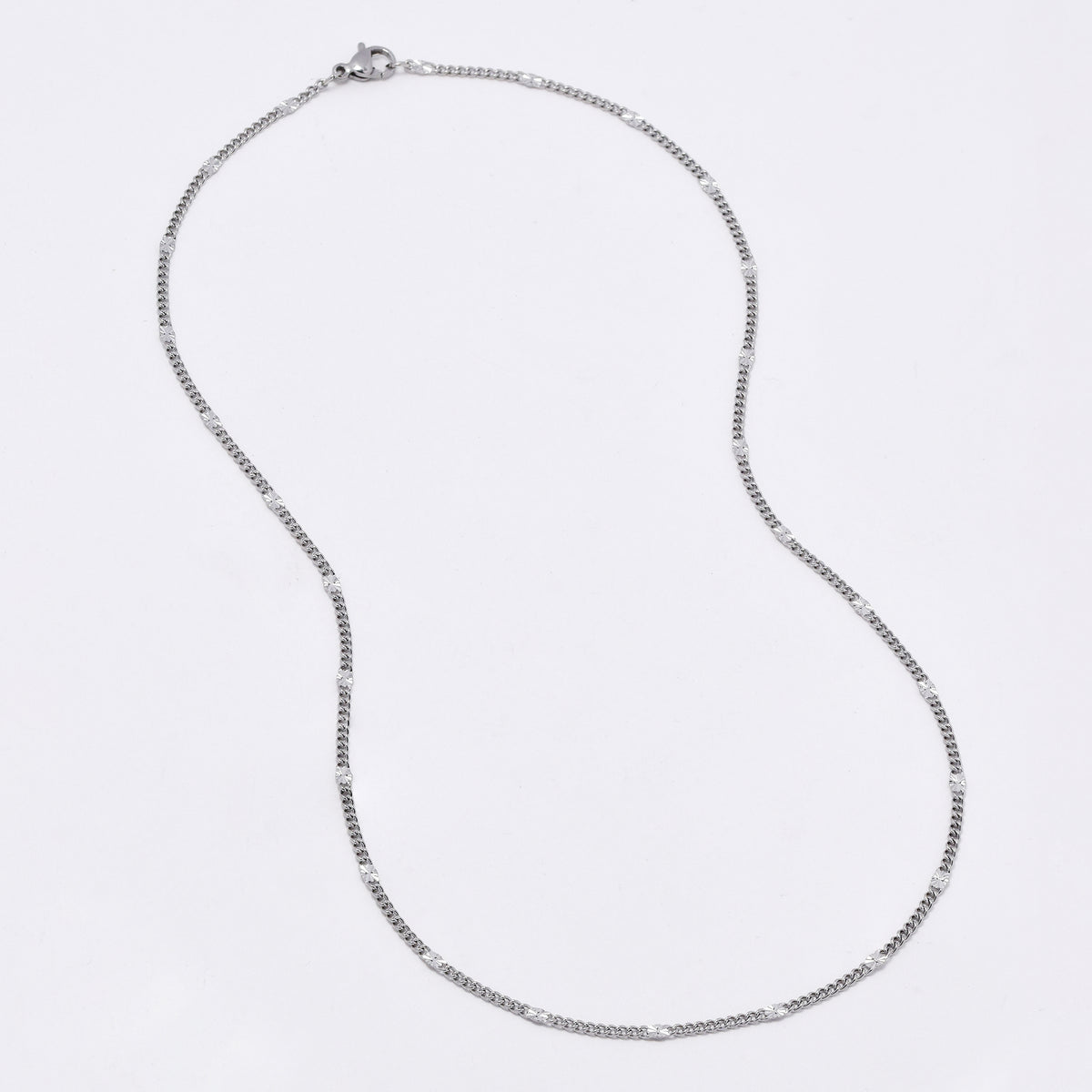 SSMN3139 - Steel 2 pack 45cm x 2mm stamped curb chain