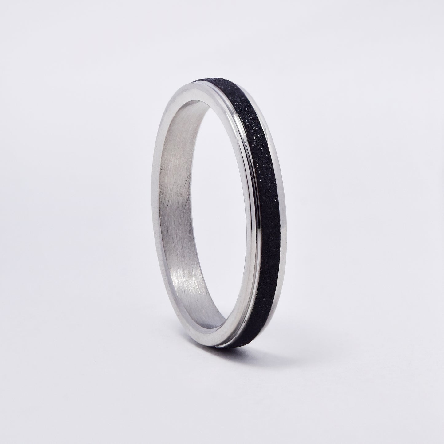 SSMR3100 - Steel 3.5mm two tone glitter band