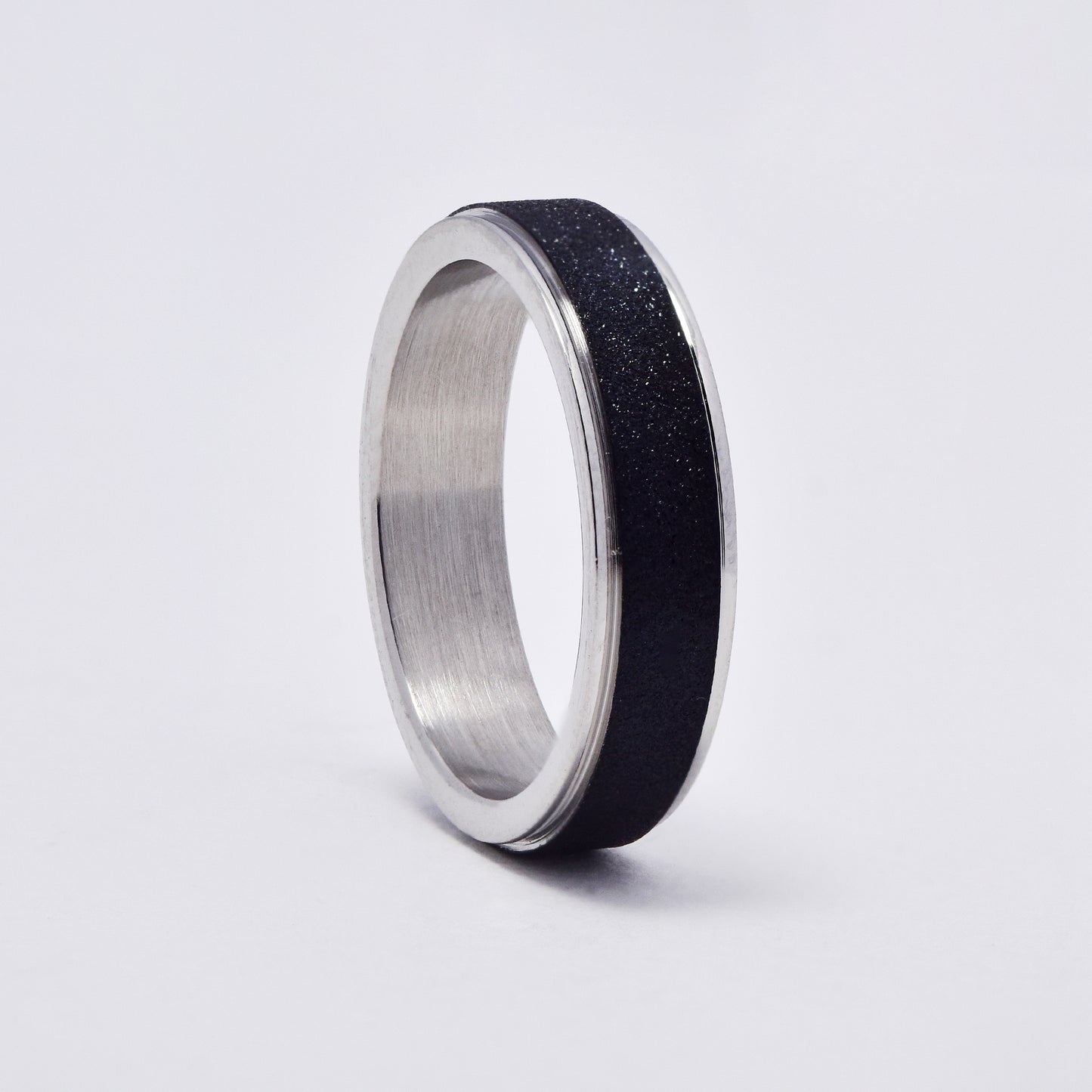 SSMR3101 - Steel 5mm two tone glitter band