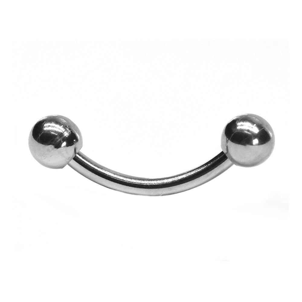 5 Pack stainless steel round end eyebrow piercing - SSVBJ6154A