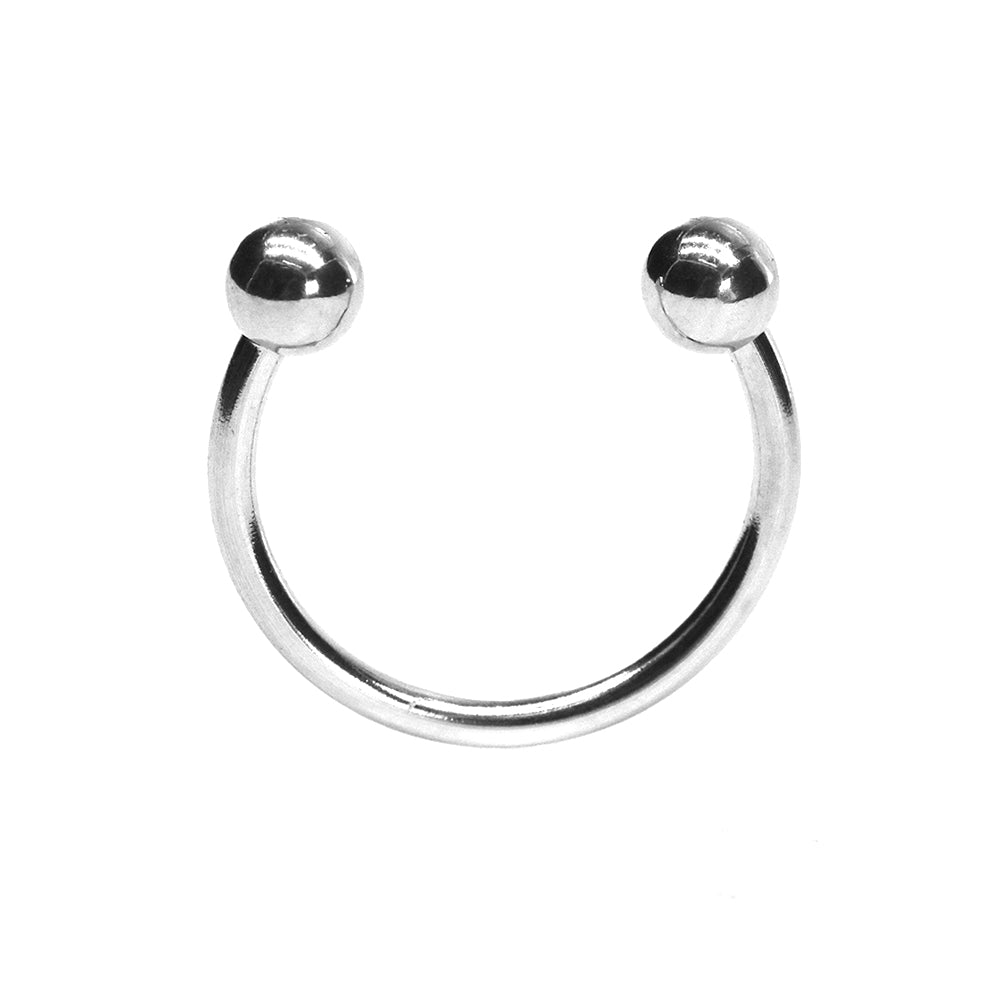 5 Pack stainless steel curved ball 12mm piercing - SSVBJ6153