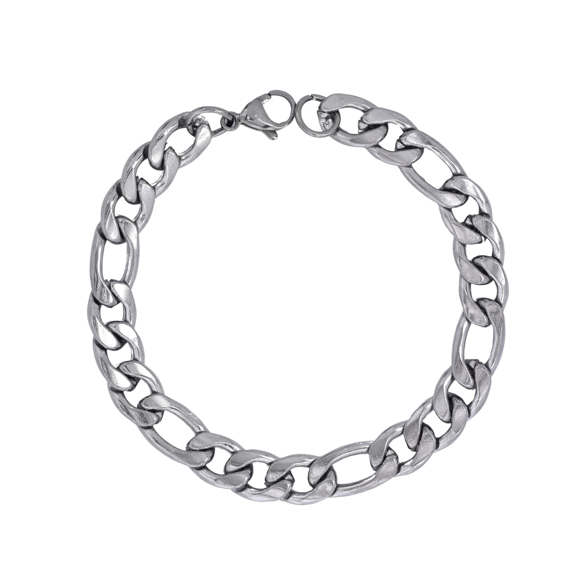 Stainless steel 9mm figaro bracelet - SSYB3716