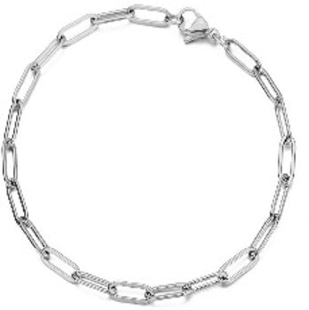 Stainless steel paperclip bracelet - SSYB5010