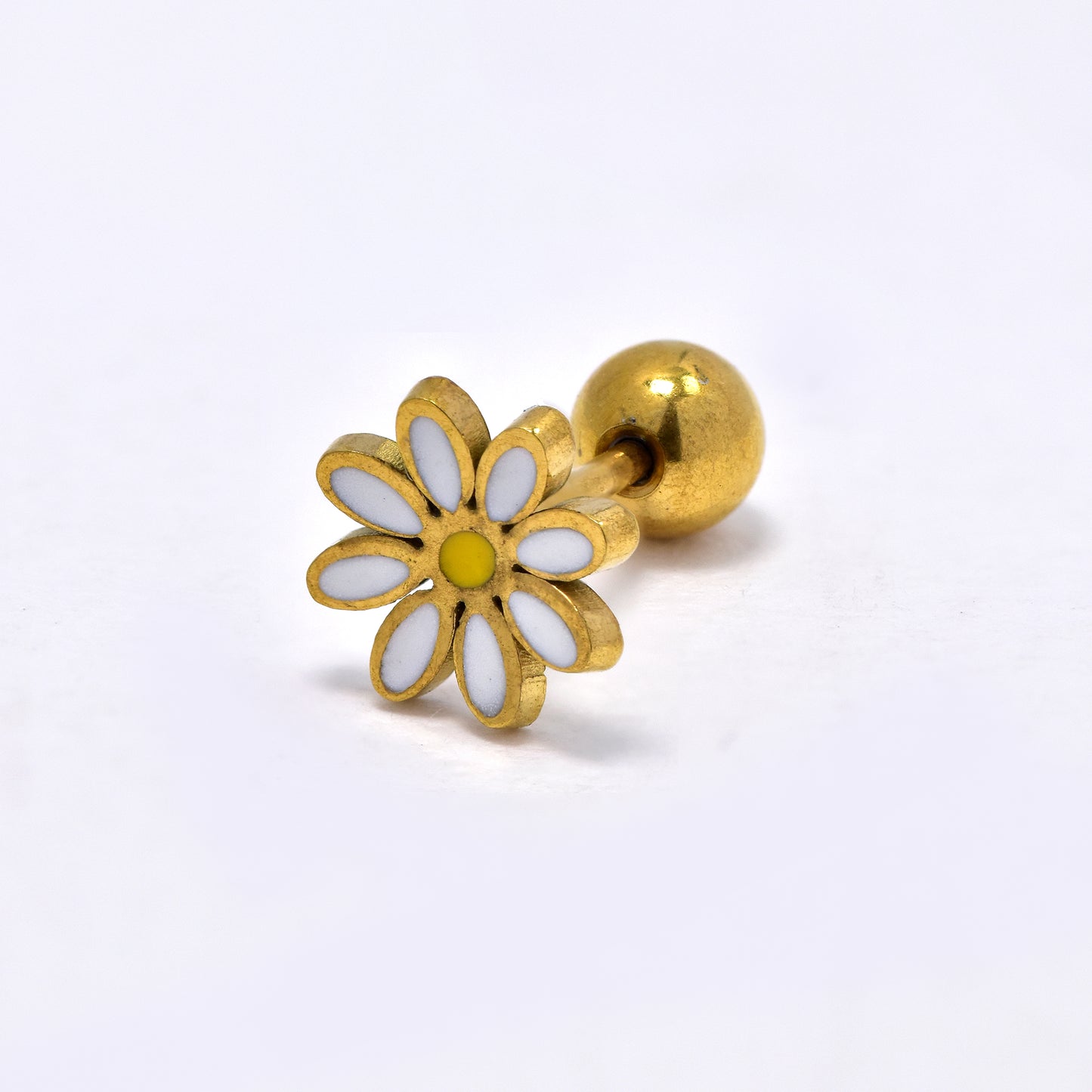 Steel daisy piercing - 2 pack - SSYBJ5795