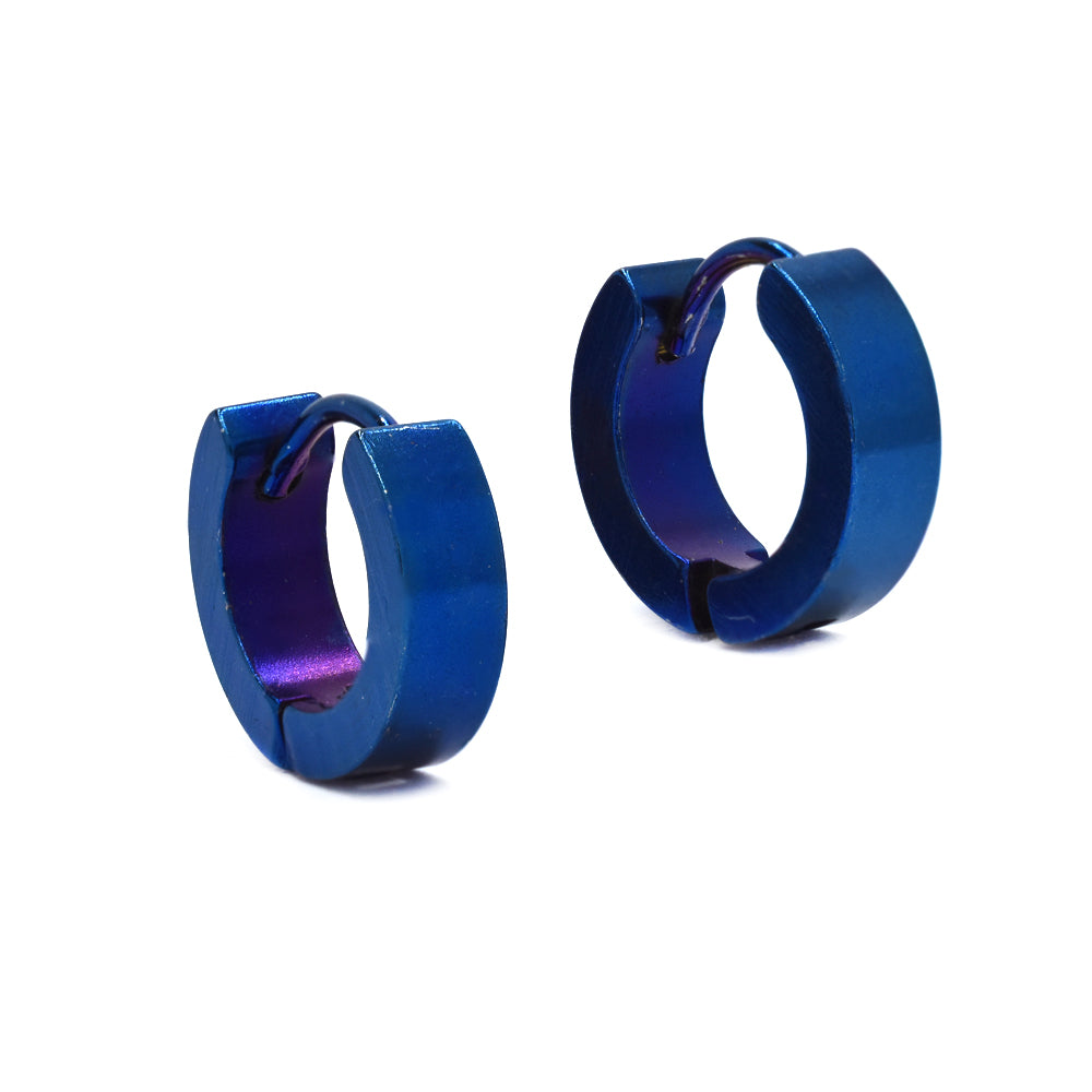 Stainless steel Plain Huggie - SSYE4520