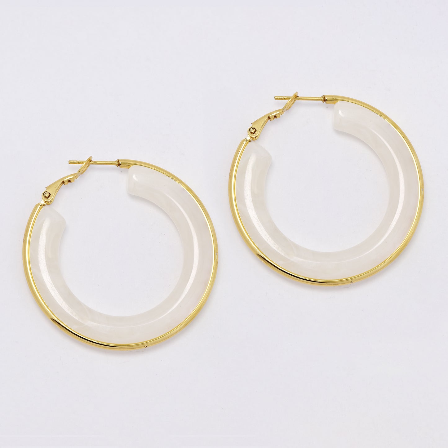 SSYE5964 - St Steel 42mm resin hoops