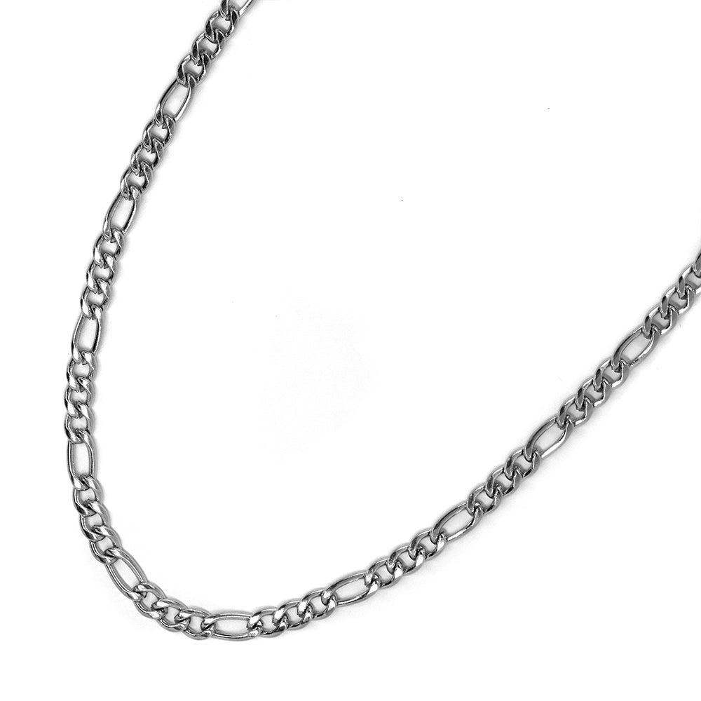 Stainless steel figaro 4mm x 55cm chain