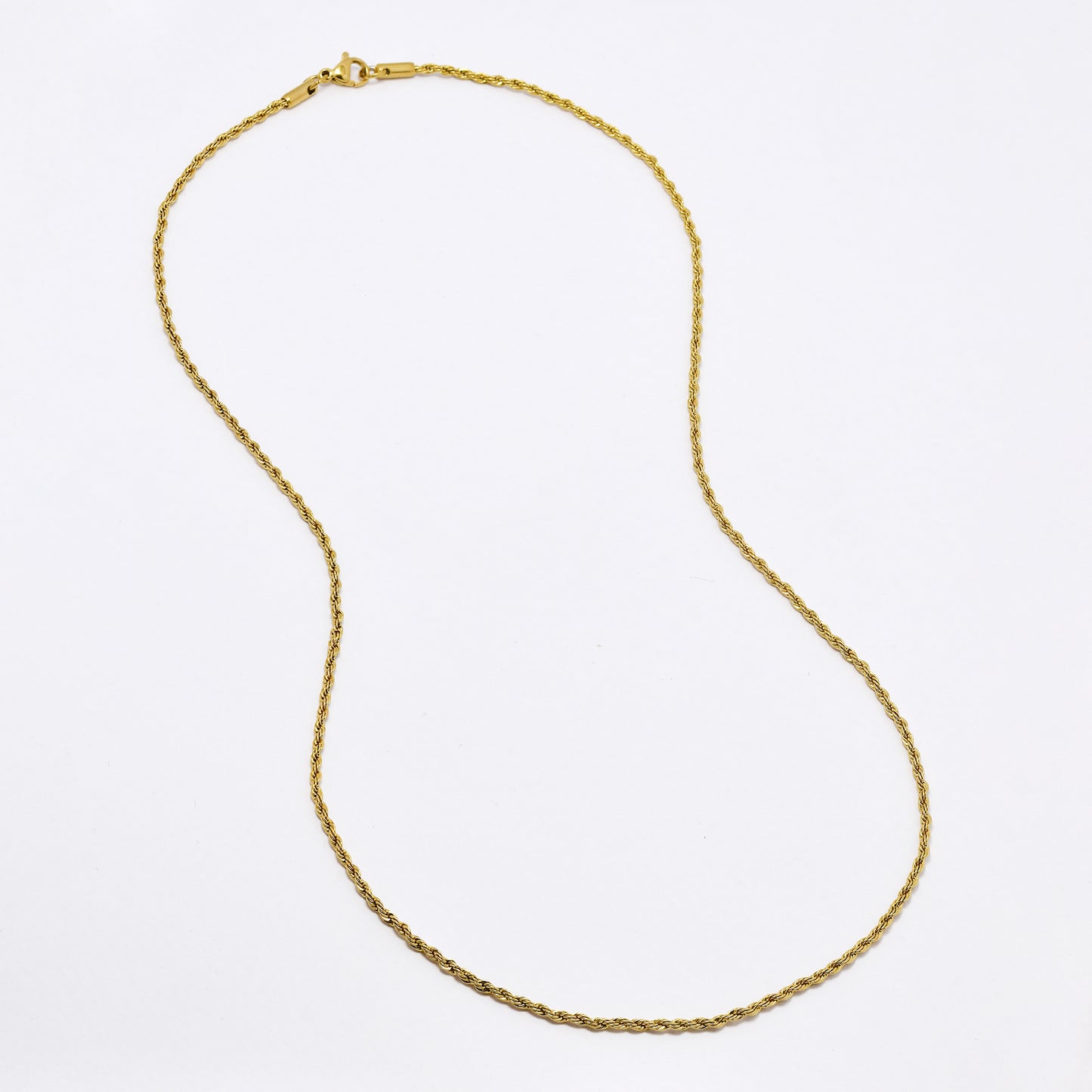 2 Pack Stainless steel rope 2mm x 55cm chain - SSYN4588