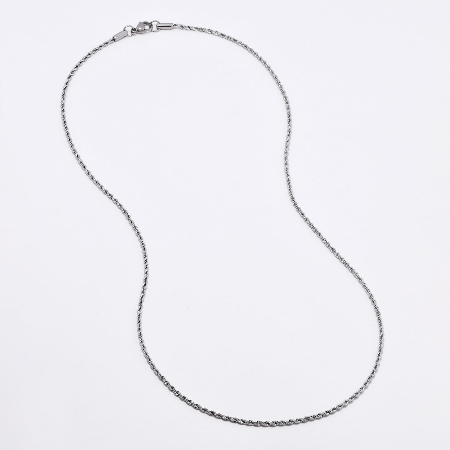2 Pack Stainless steel rope 2mm x 55cm chain - SSYN4588