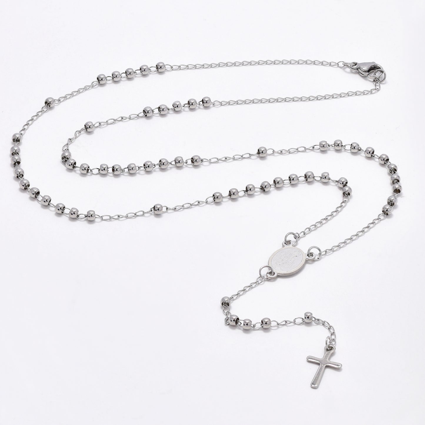 Stainless steel rosary - SSYN4795
