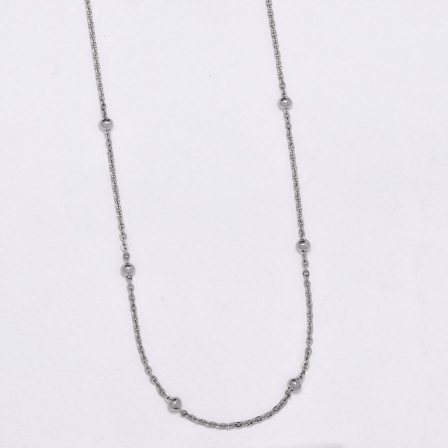 Stainless steel 1.5mm x 50cm anchor chain with 3mm ball - SSYN5281
