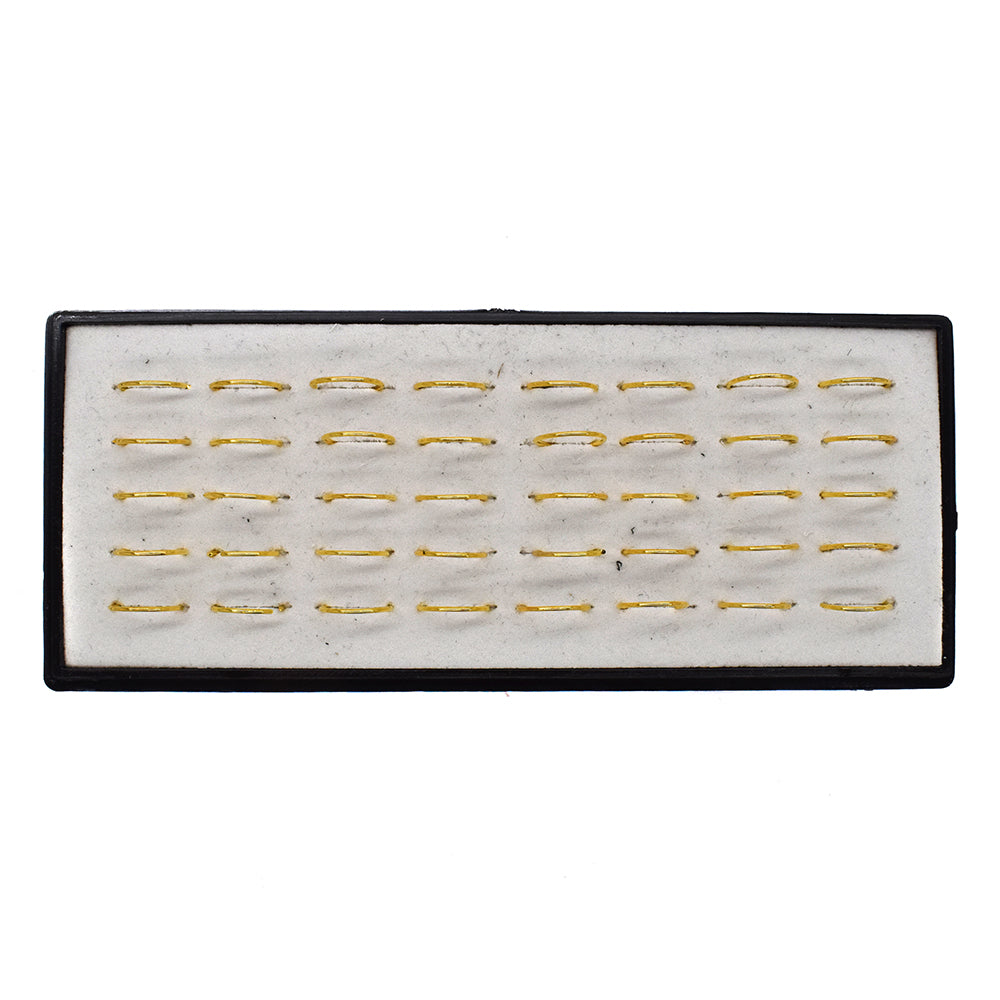40 Piece Stainless steel nose ring piercing - SSYNS3522