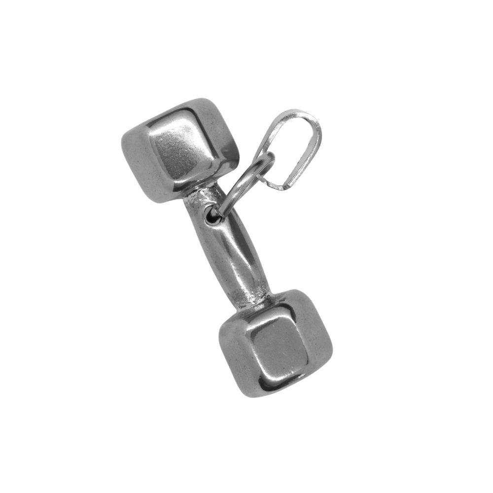 Stainless steel dumbbell pendant - SSYP3699