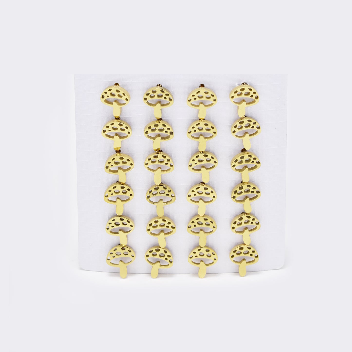Stainless steel 12 pack mushroom studs - SSYPK5405