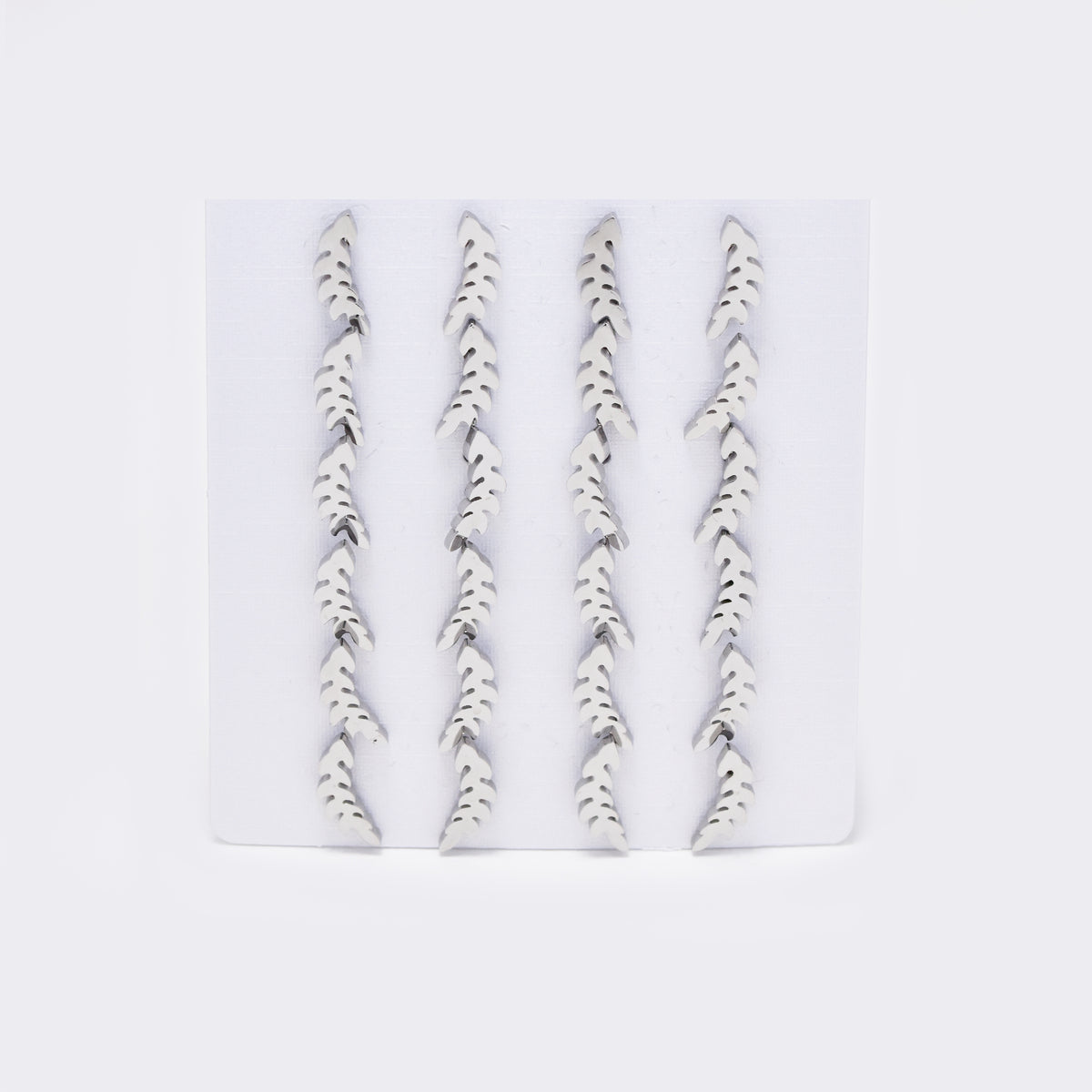 Stainless steel 12 pack leafy branch studs - SSYPK5416