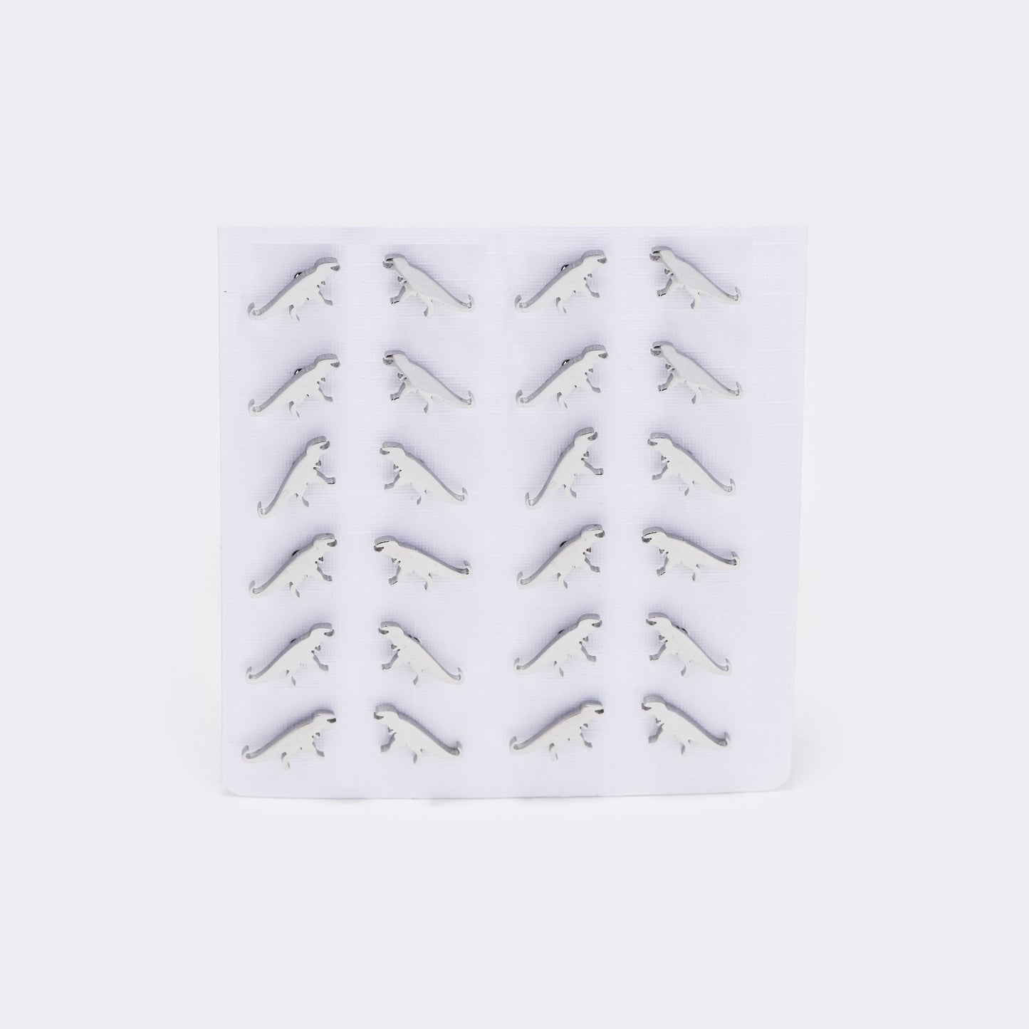 Stainless steel 12 pack dinosaur studs - SSYPK5421