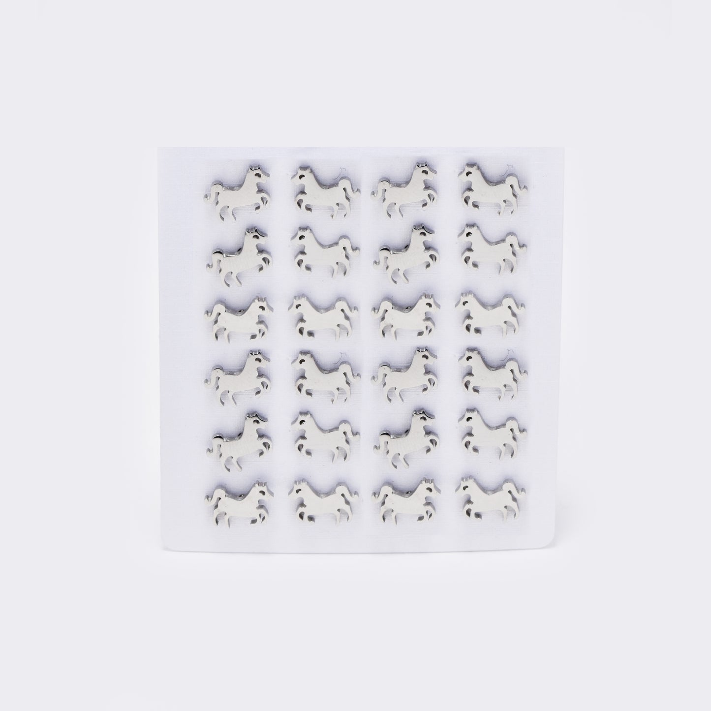 Stainless steel 12 pack horse studs - SSYPK5432