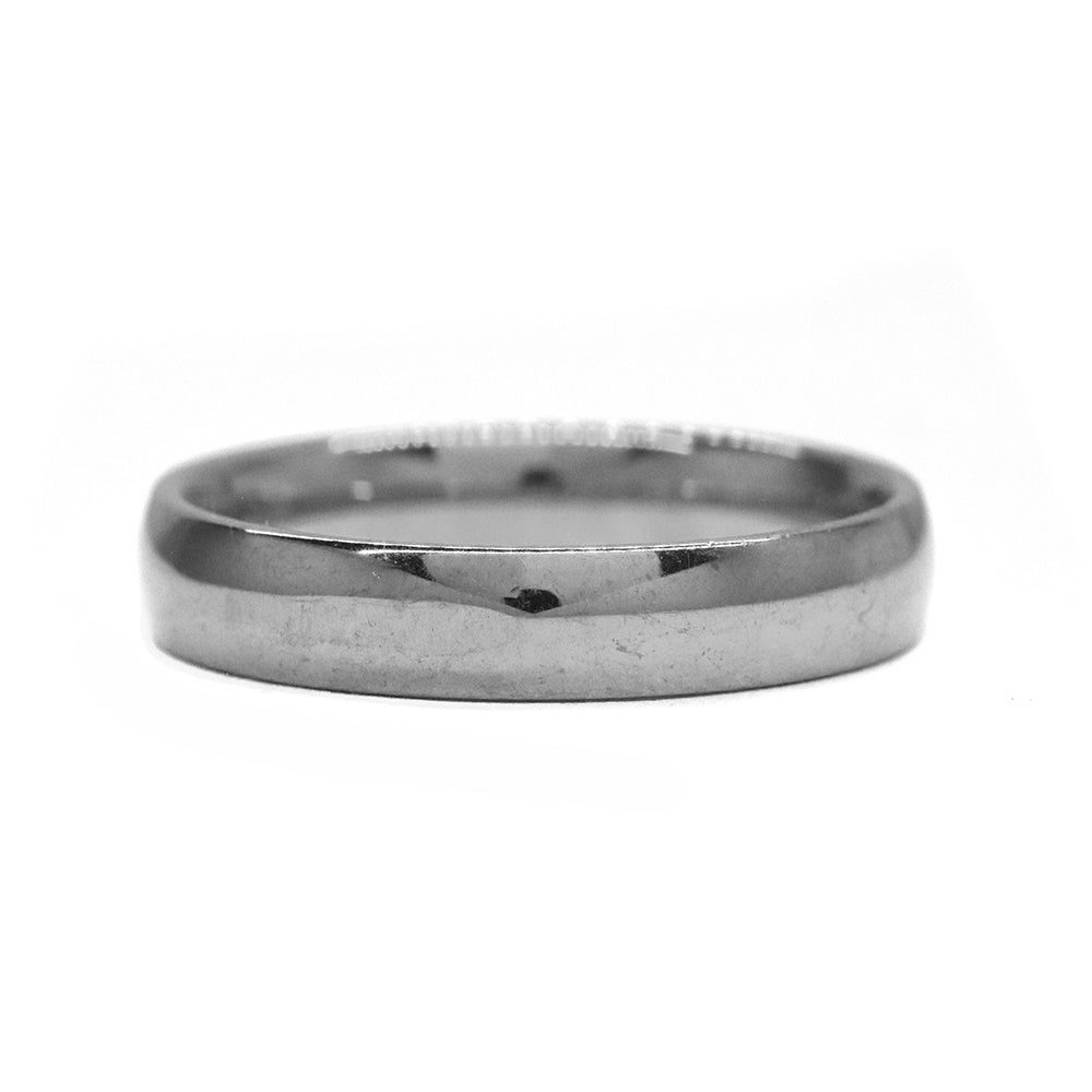Stainless steel plain 4mm band ring - SSYR2221