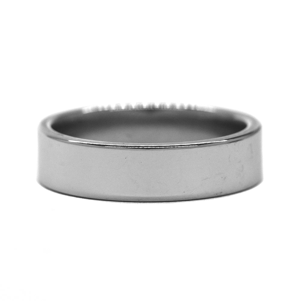 Stainless steel plain band ring - SSYR2253
