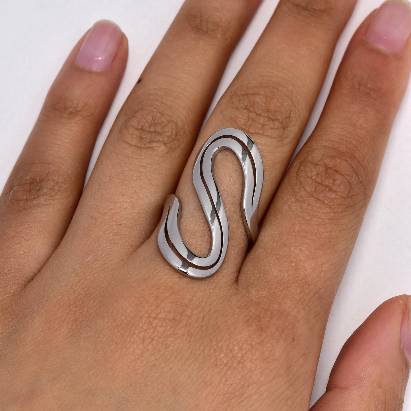 Steel S shape ring - SSYR5643
