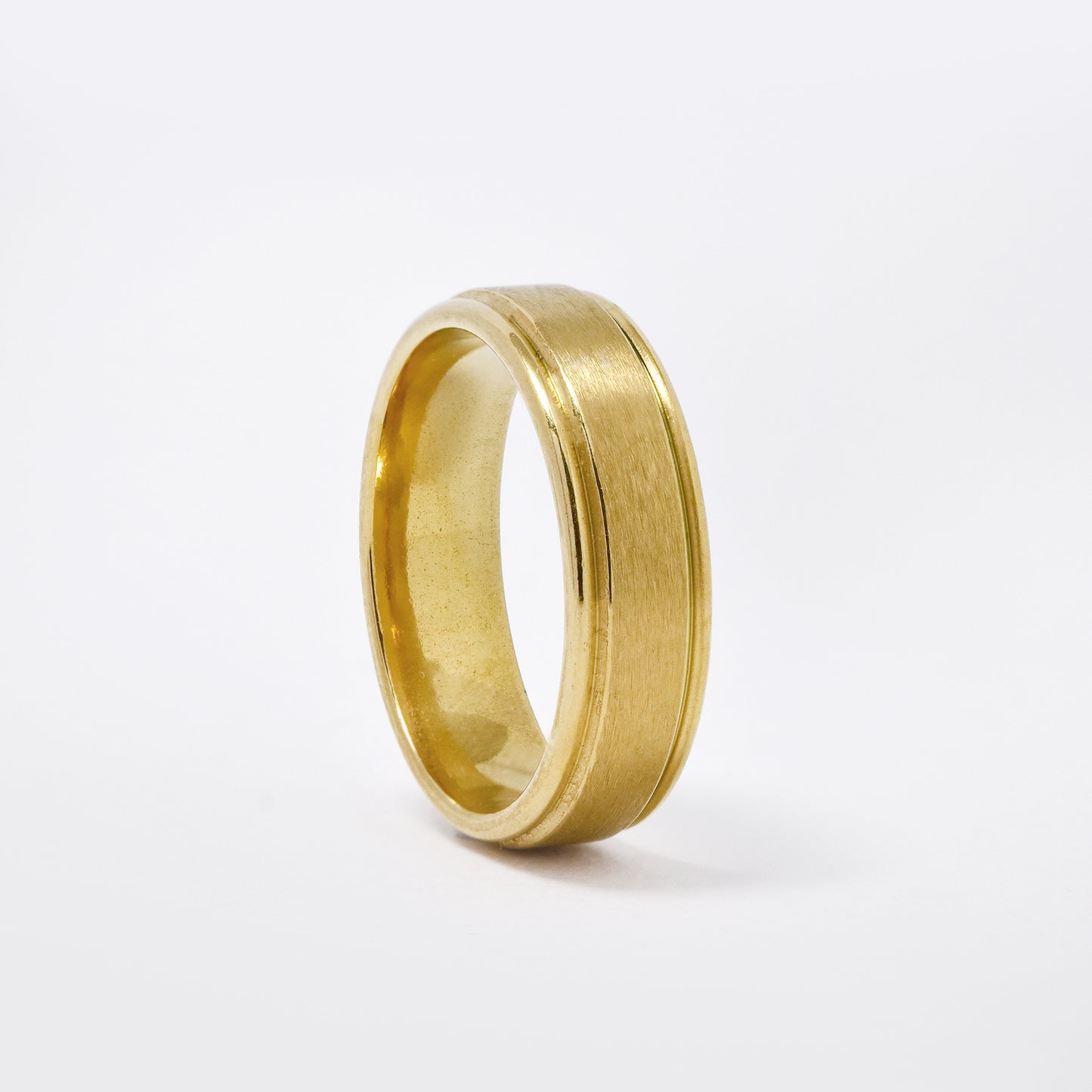 SSYR5905 - Steel 6mm brushed ring