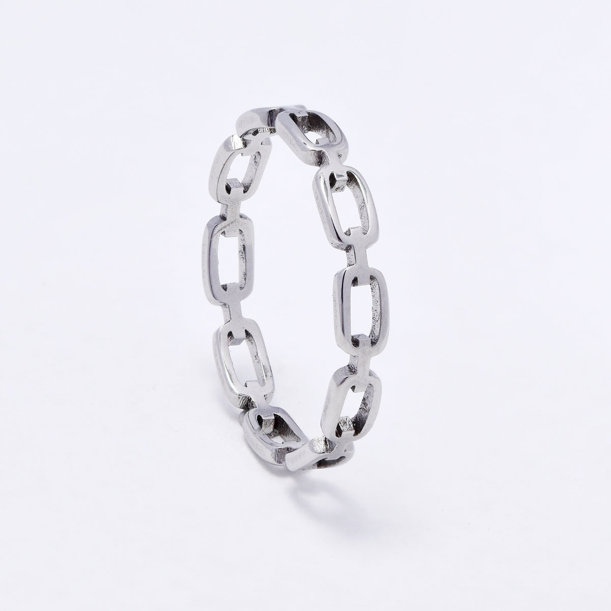 SSYR6108 - St Steel oval link ring