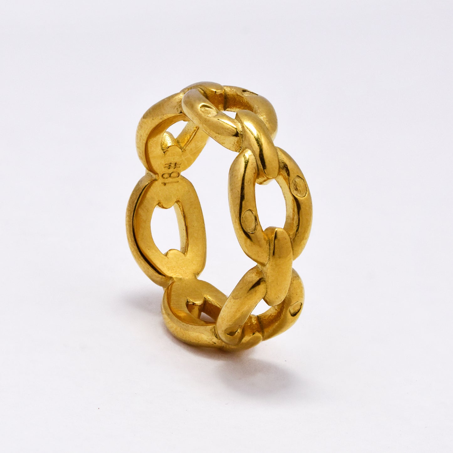 SSYR7024 - Steel 7.5mm curb link ring