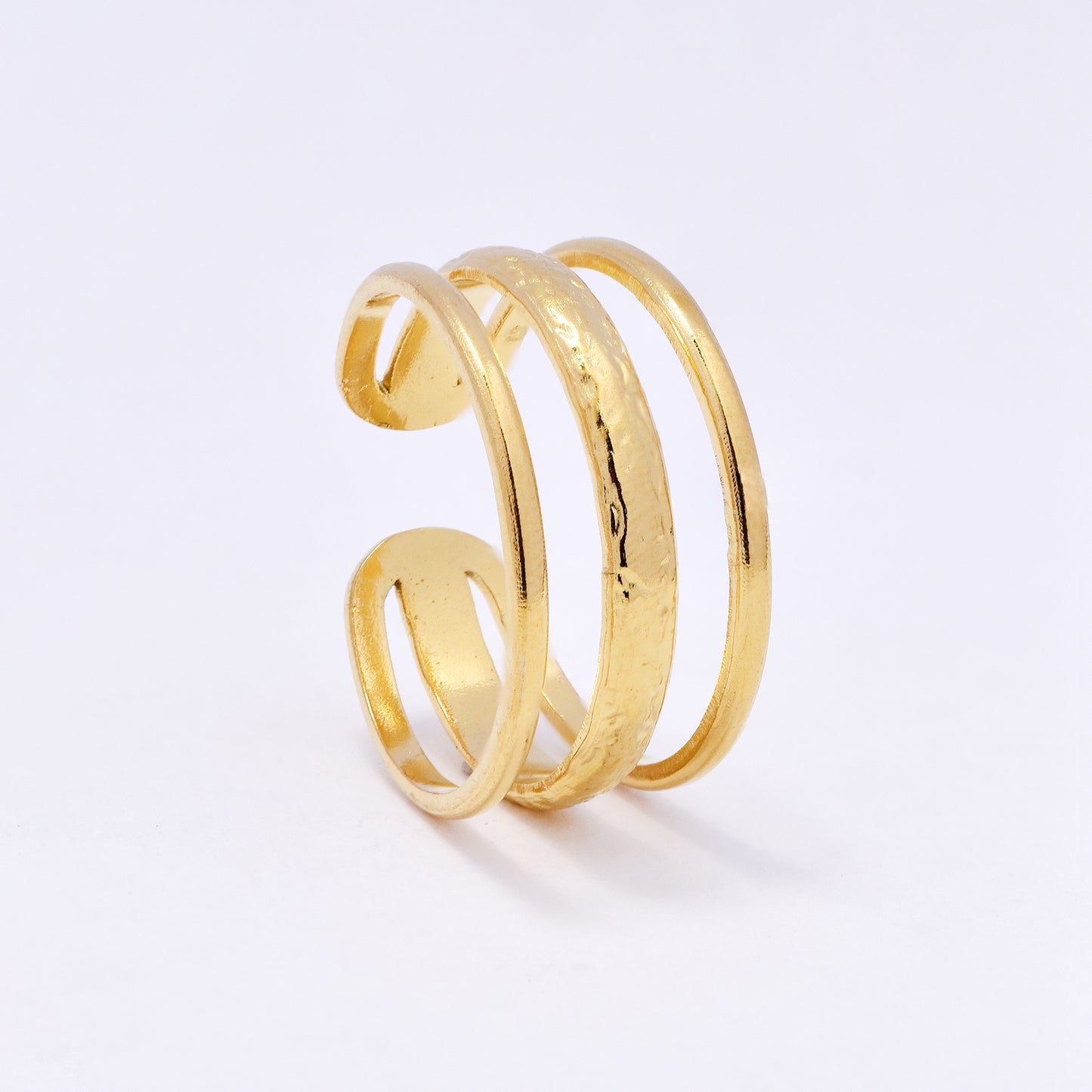 SSYR7061 - Steel 10mm 3 strand open ring