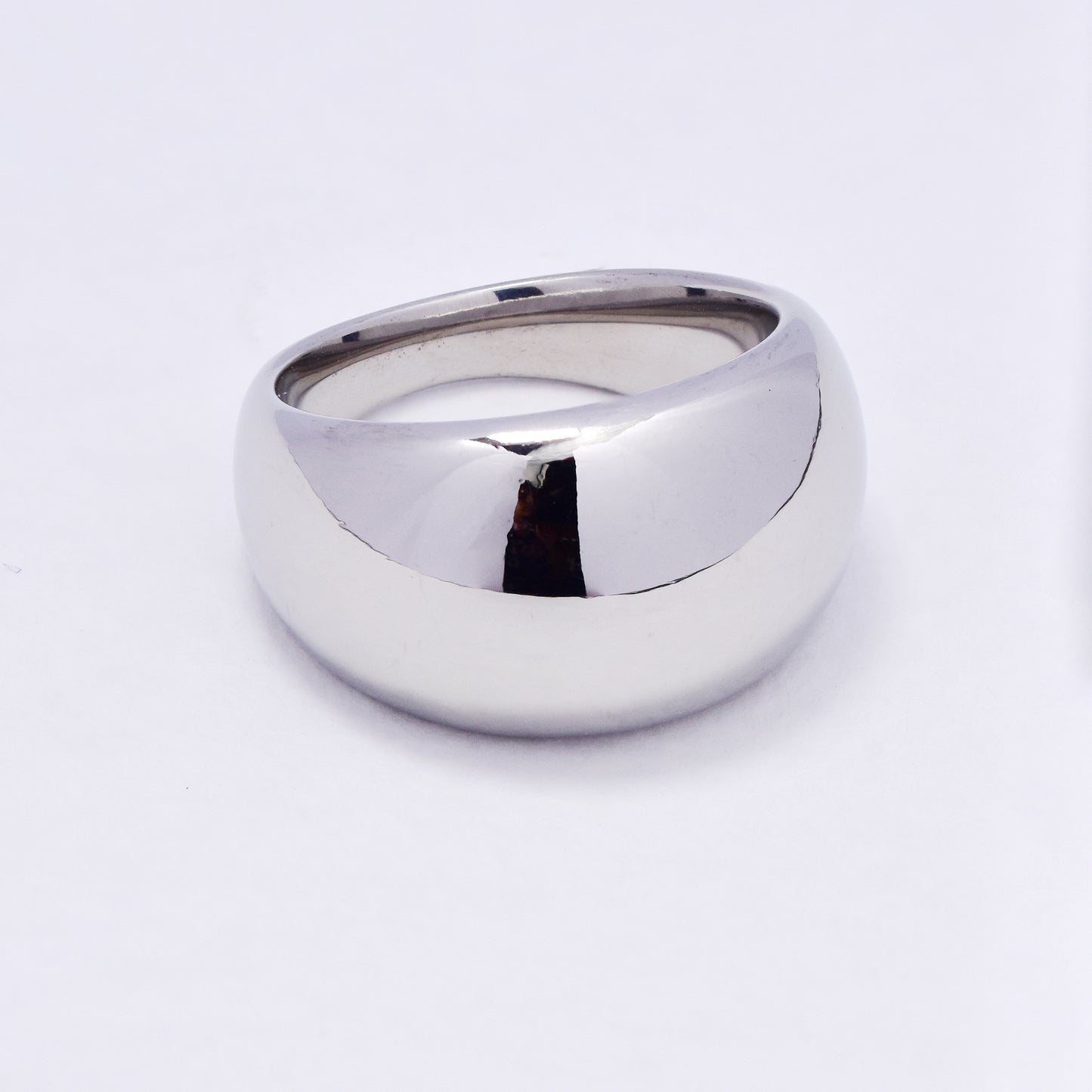 SSYR7071 - Steel 14mm dome ring