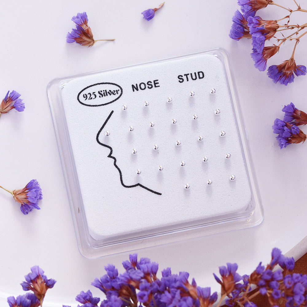 24 Piece 925 2mm ball nose stud - SYNS4736