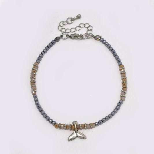 Mixed styles anklet