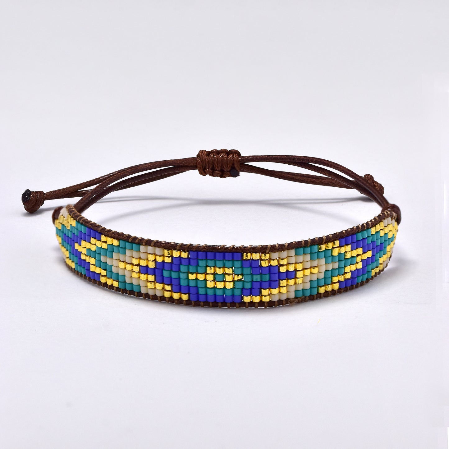 Fashion 7 row beaded adjustible thread bracelet - YB5334