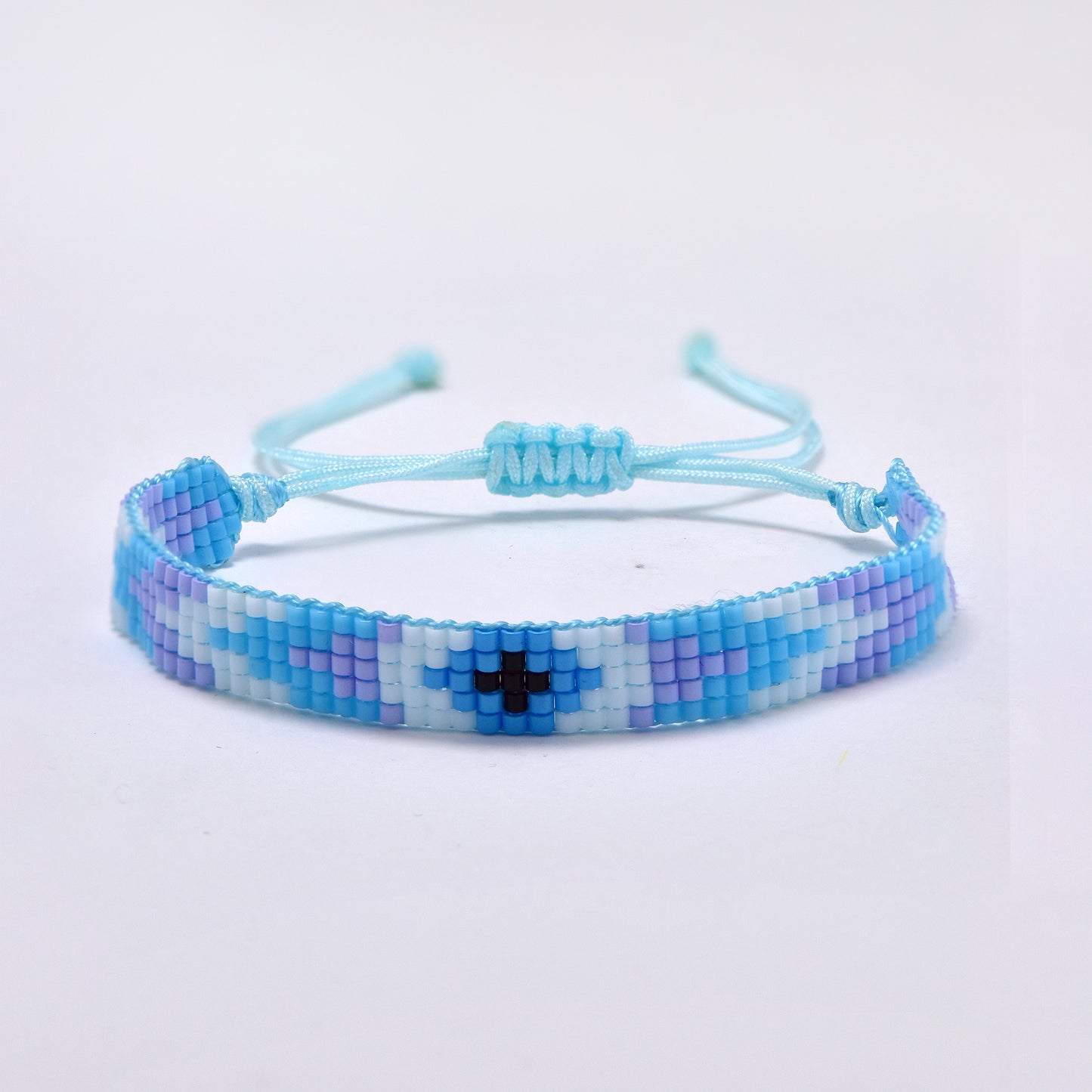 Fashion 5 row beaded adjustible thread bracelet - YB5333
